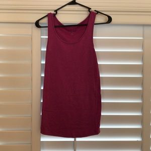 Purple Maternity Tanktop